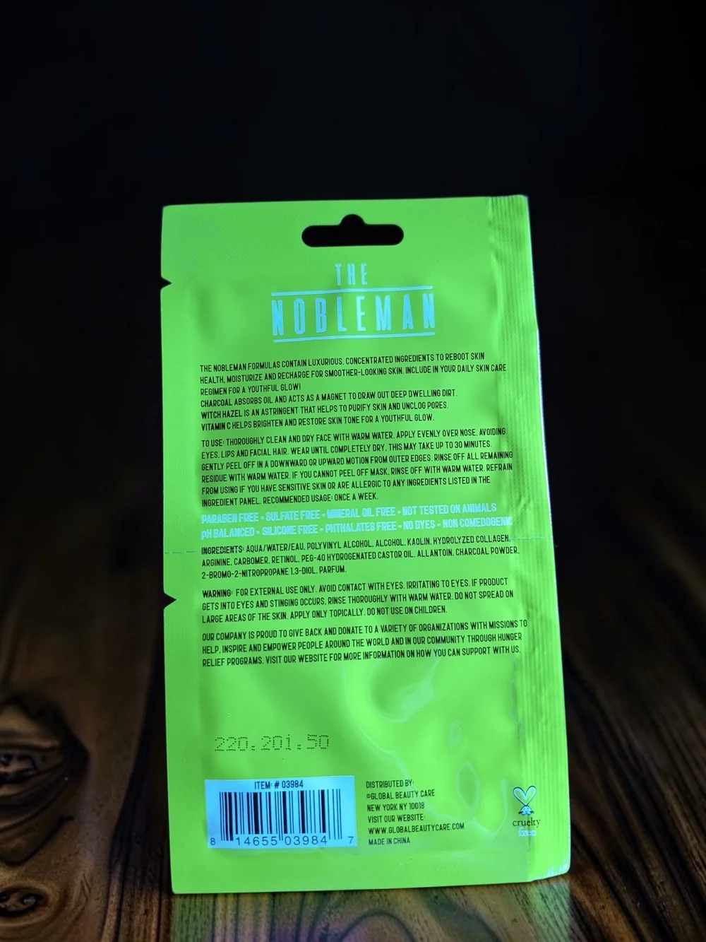 The Nobleman Deep Cleansing Nose Peel for Men – Set Of 6